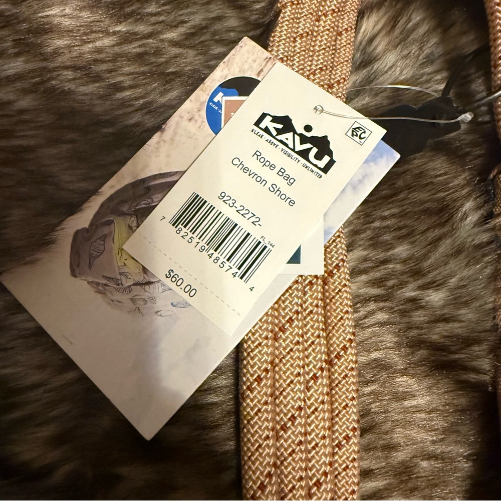 KAVU Chevron Shore Rope Bag - Picture 4 of 7
